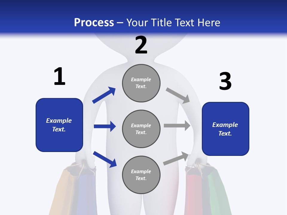 Trade White Red PowerPoint Template