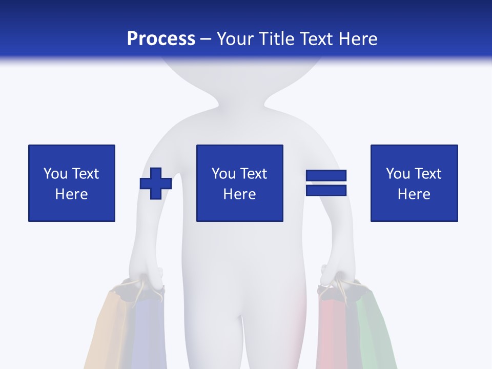 Trade White Red PowerPoint Template