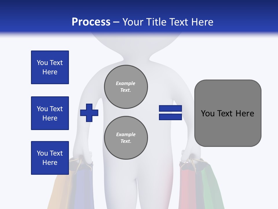 Trade White Red PowerPoint Template