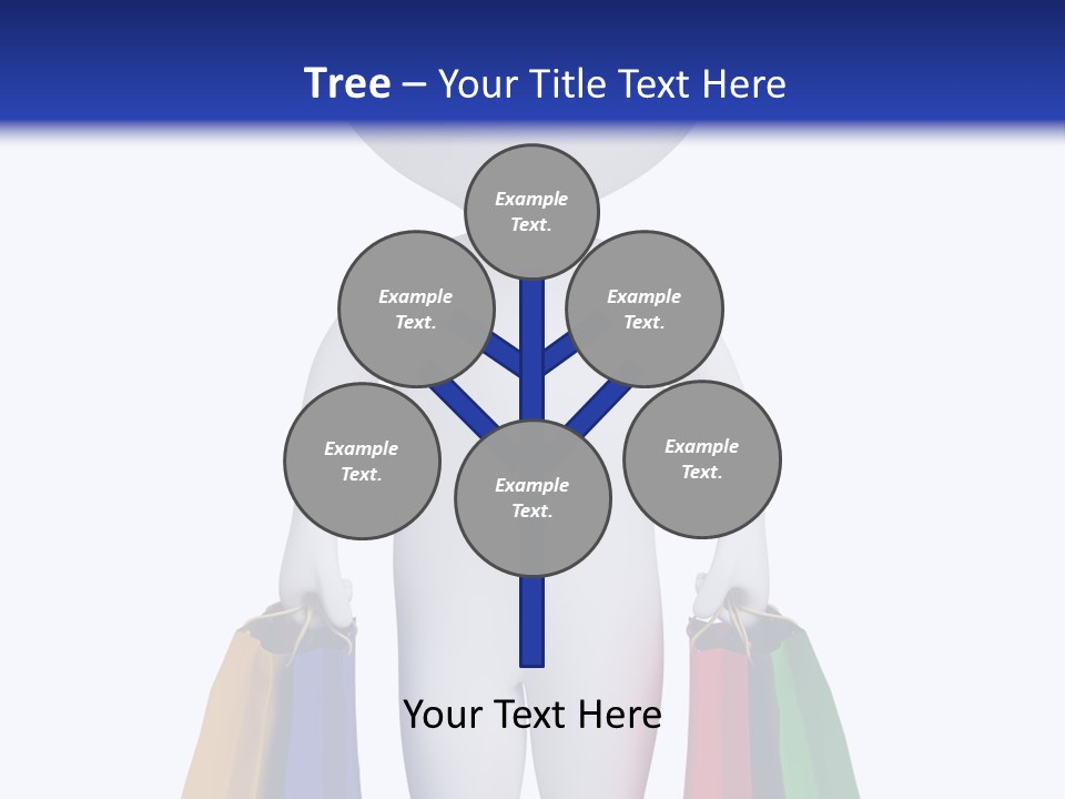 Trade White Red PowerPoint Template