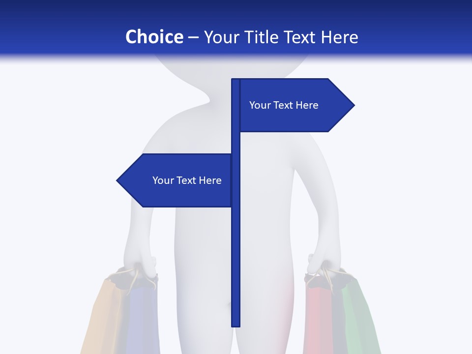 Trade White Red PowerPoint Template