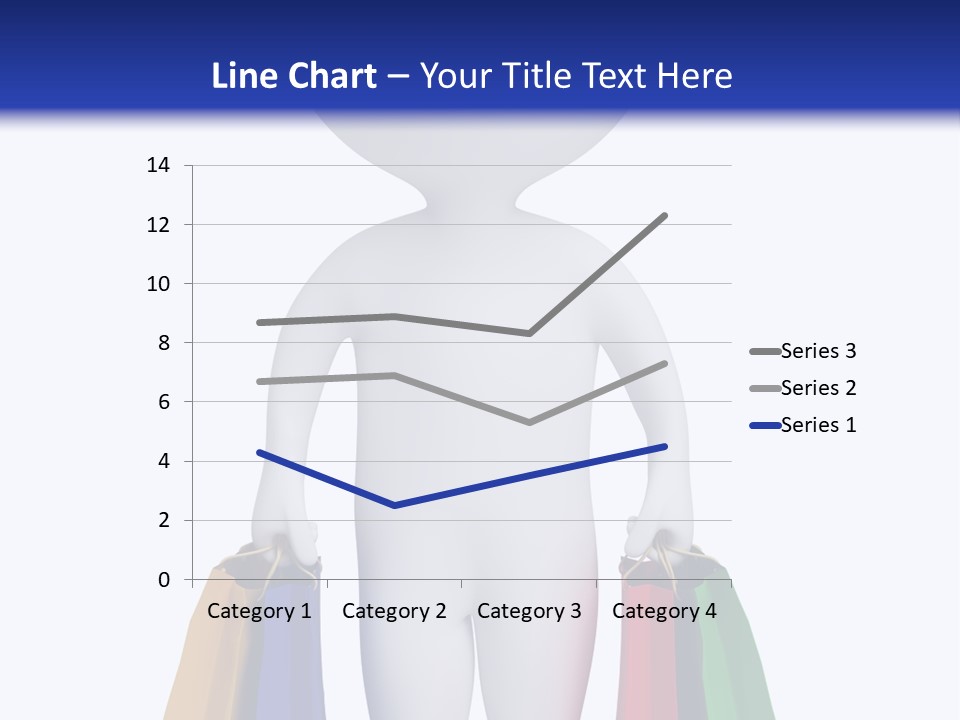 Trade White Red PowerPoint Template