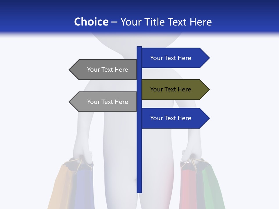 Trade White Red PowerPoint Template