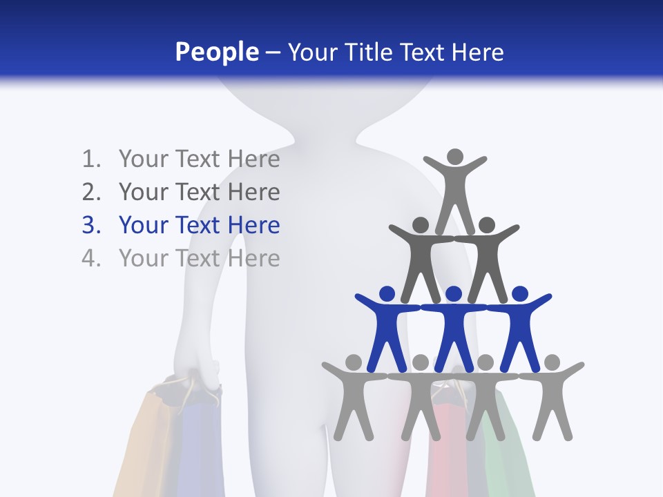 Trade White Red PowerPoint Template