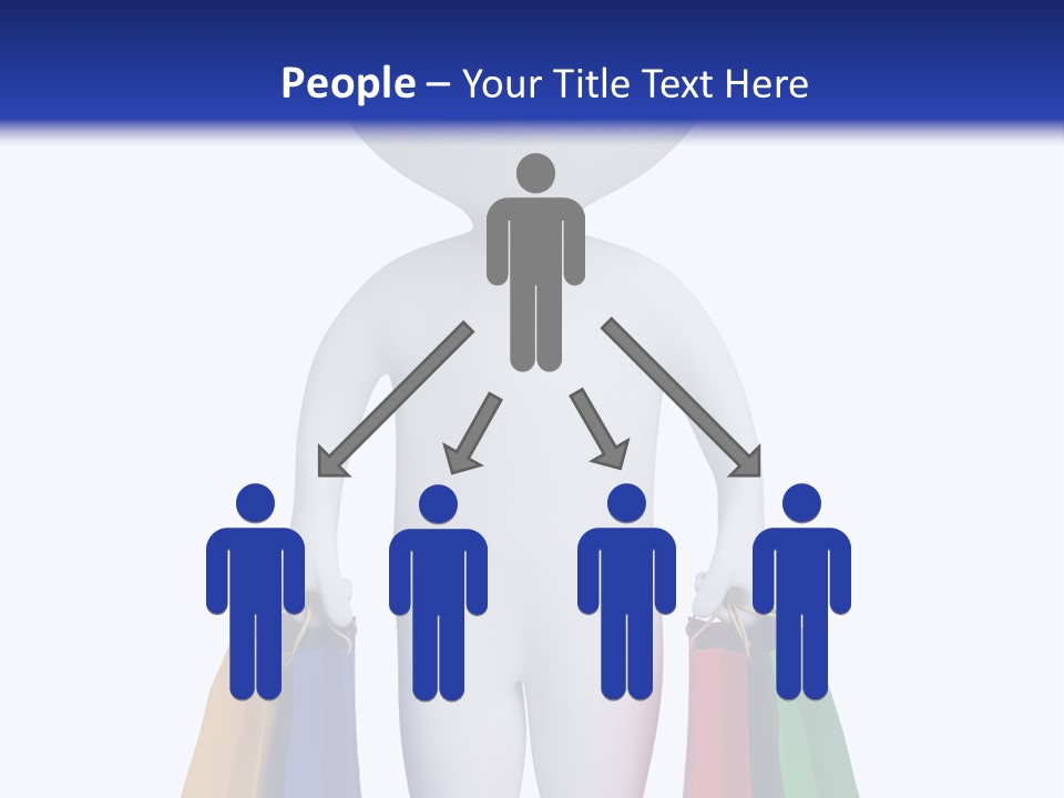 Trade White Red PowerPoint Template