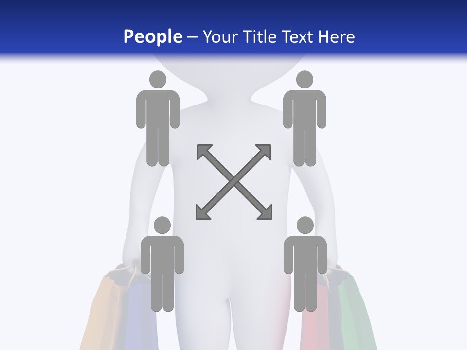 Trade White Red PowerPoint Template