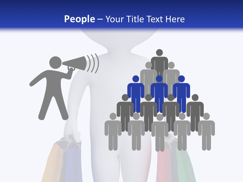 Trade White Red PowerPoint Template