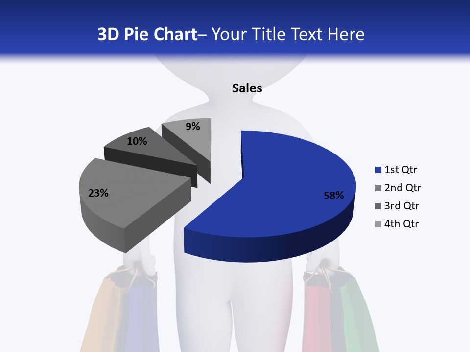 Trade White Red PowerPoint Template