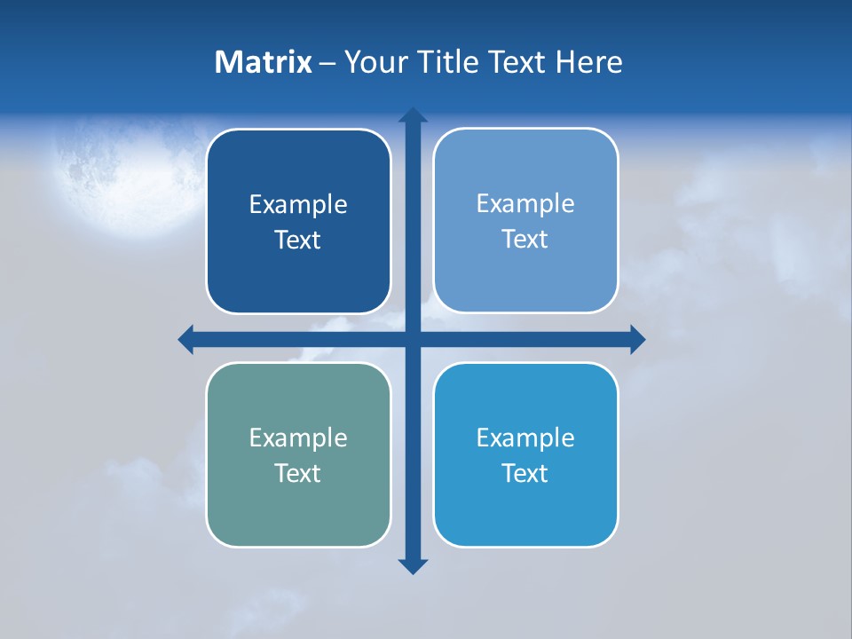 Deep Blue Astronomy PowerPoint Template