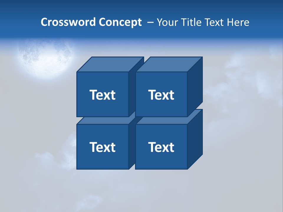 Deep Blue Astronomy PowerPoint Template