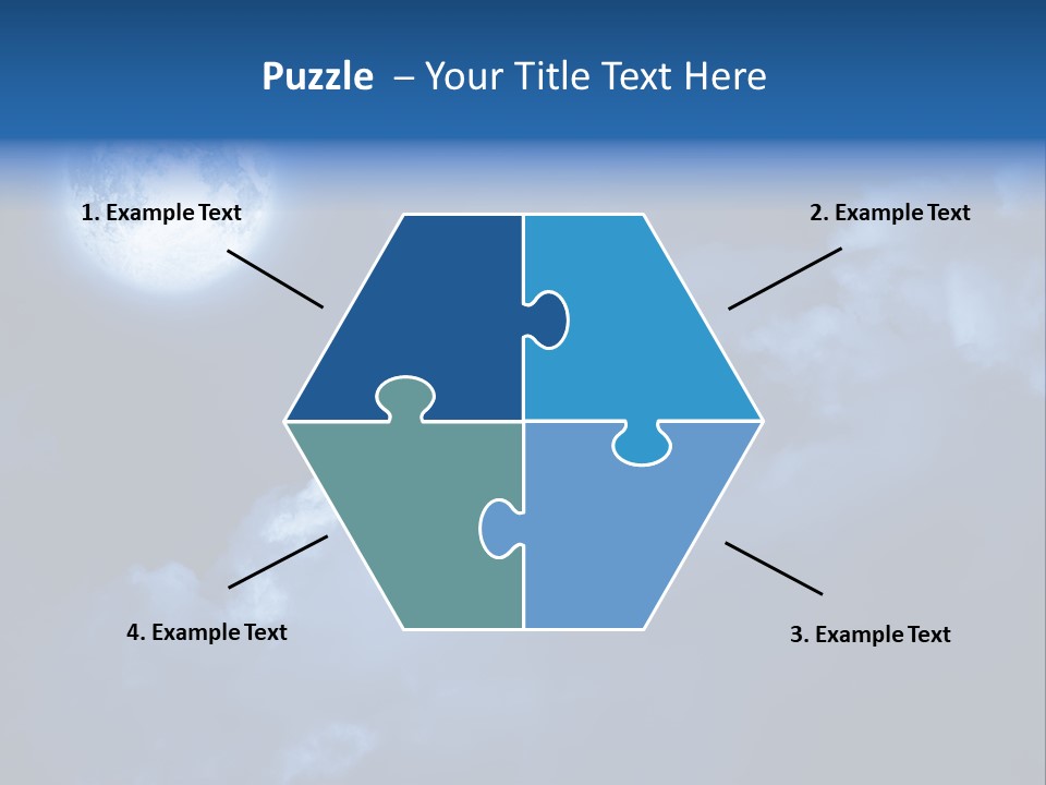Deep Blue Astronomy PowerPoint Template