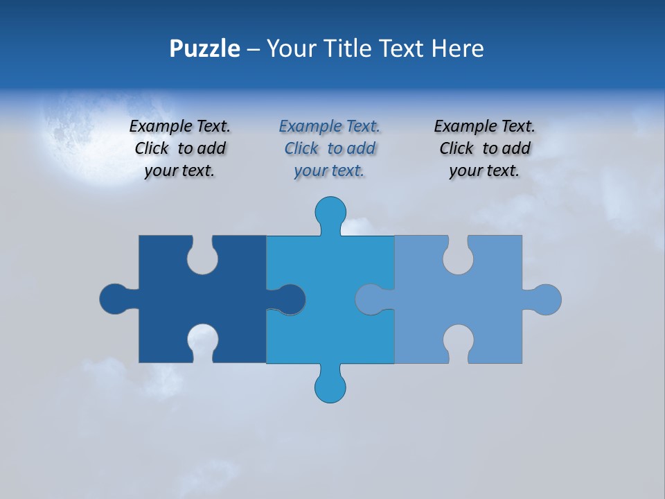 Deep Blue Astronomy PowerPoint Template