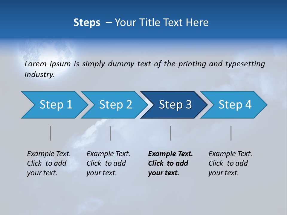 Deep Blue Astronomy PowerPoint Template