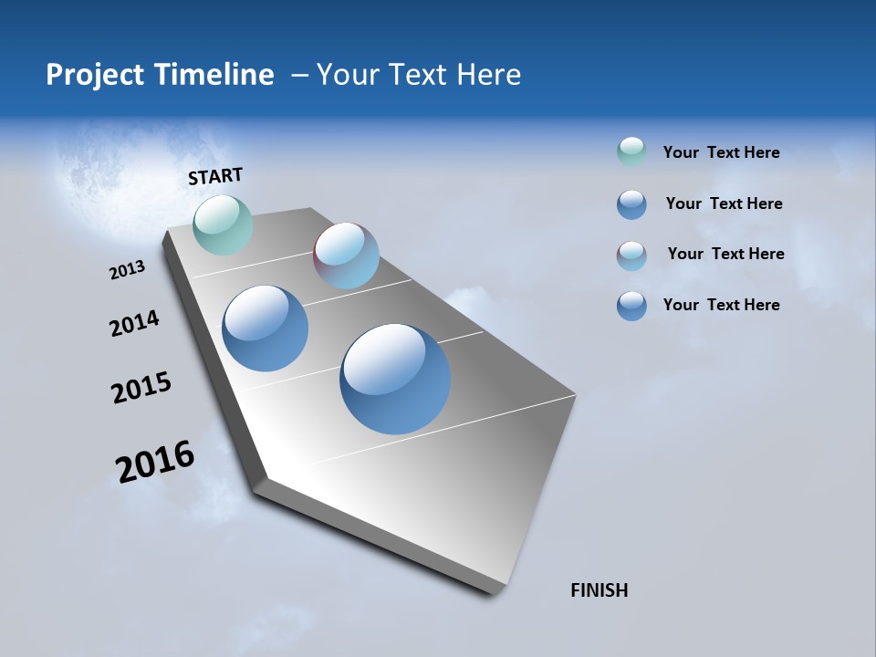 Deep Blue Astronomy PowerPoint Template