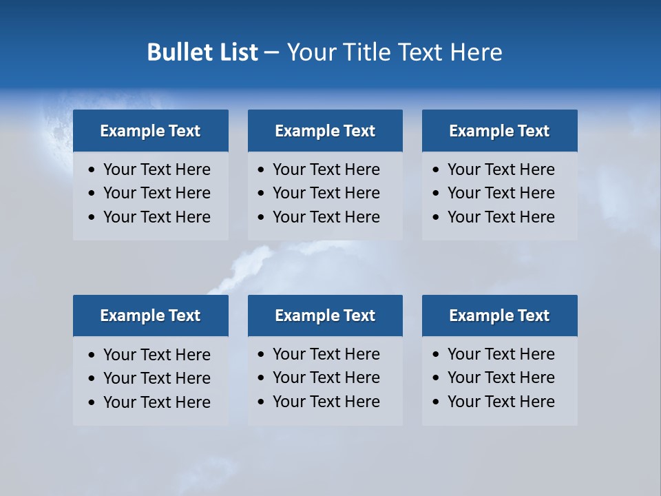 Deep Blue Astronomy PowerPoint Template
