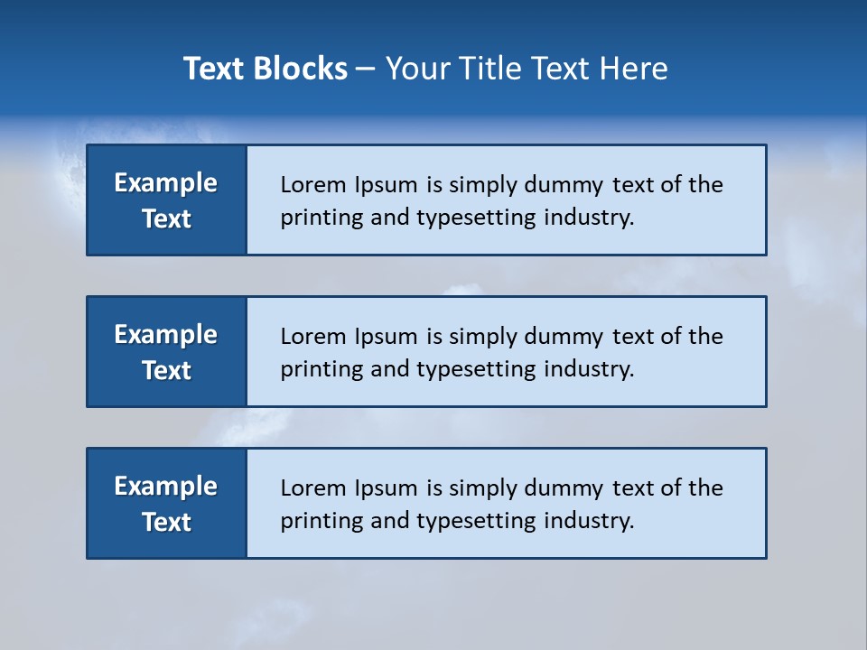 Deep Blue Astronomy PowerPoint Template
