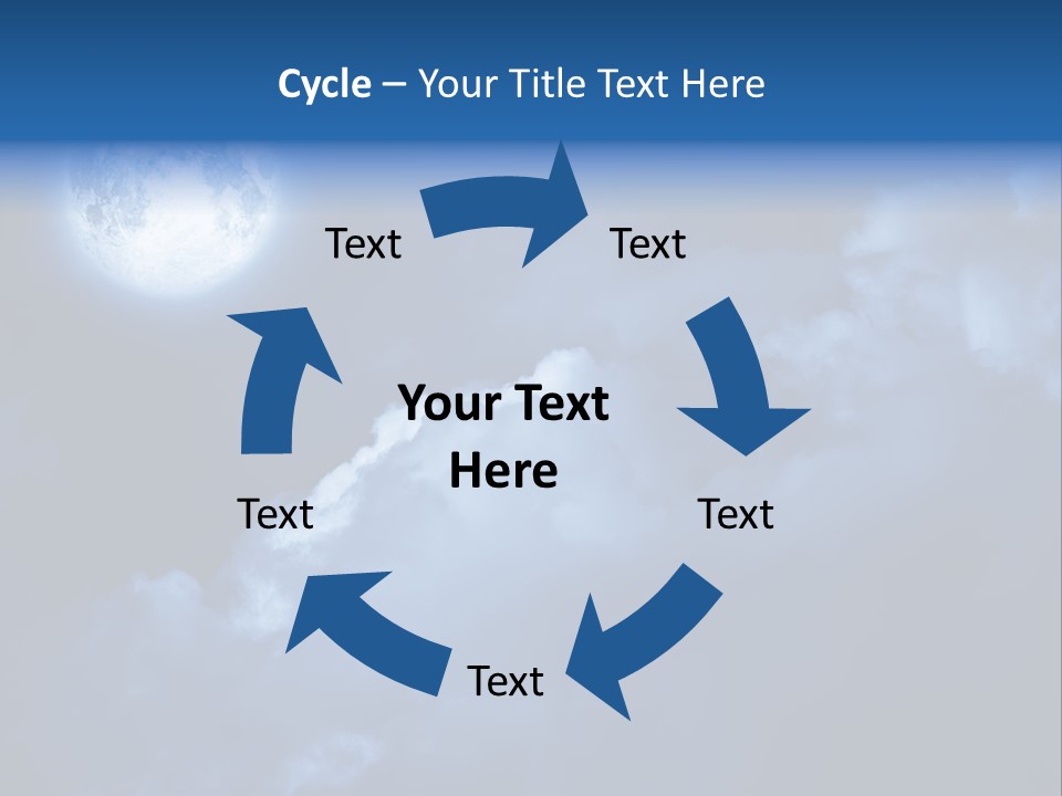 Deep Blue Astronomy PowerPoint Template