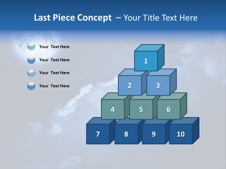 Deep Blue Astronomy PowerPoint Template