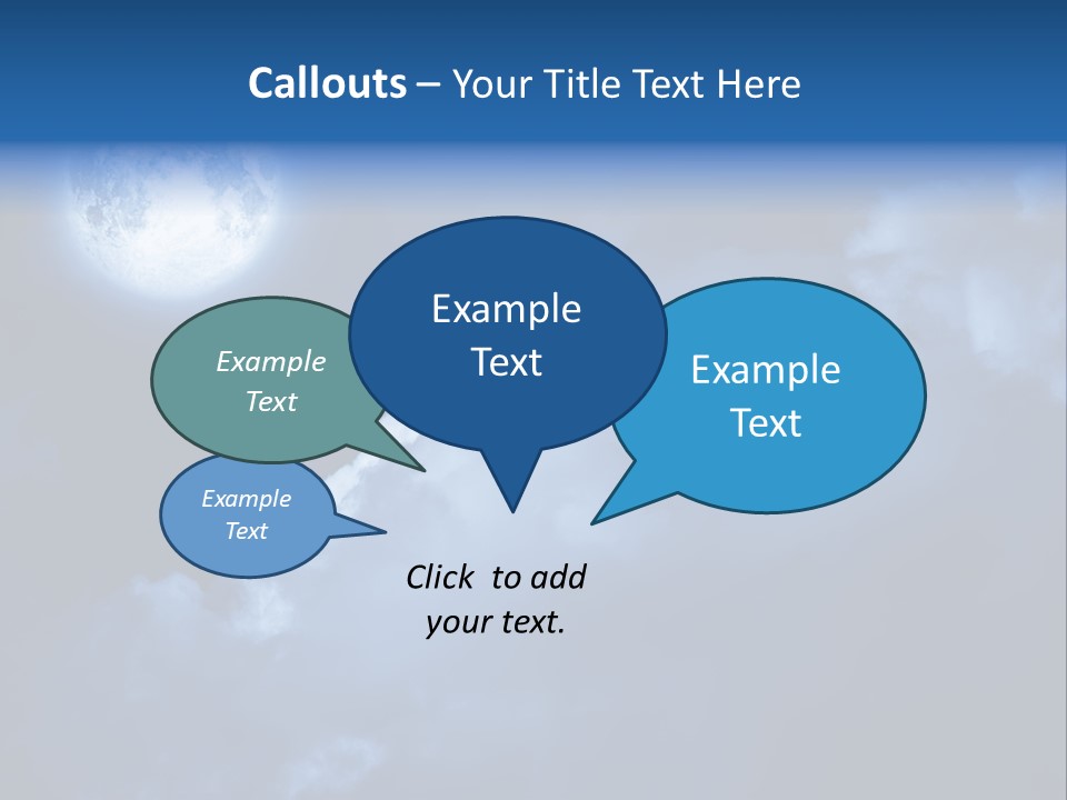 Deep Blue Astronomy PowerPoint Template