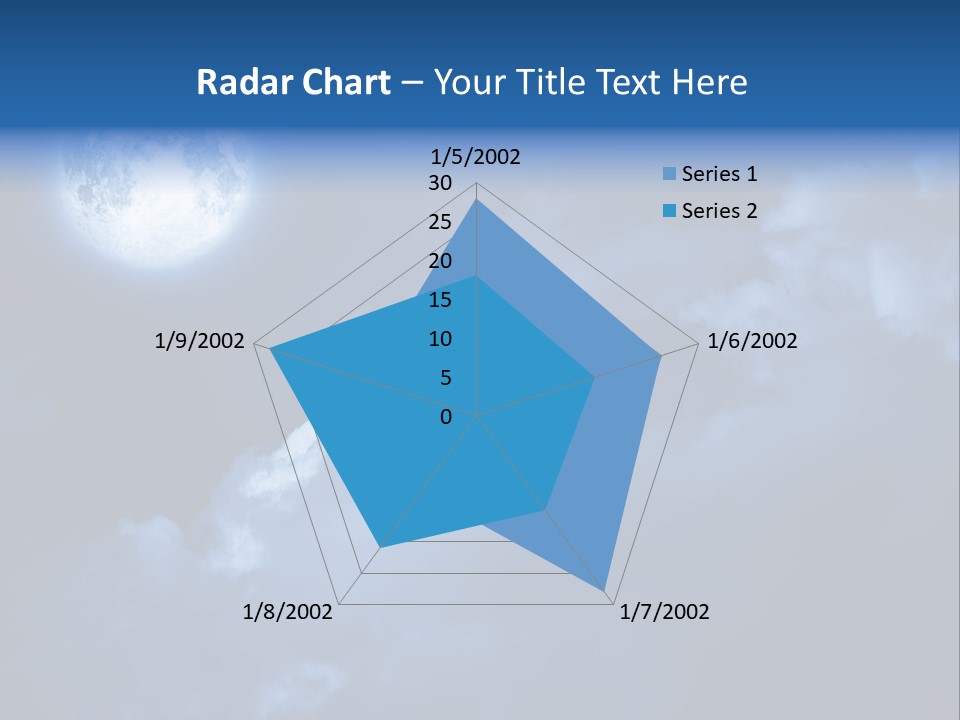 Deep Blue Astronomy PowerPoint Template