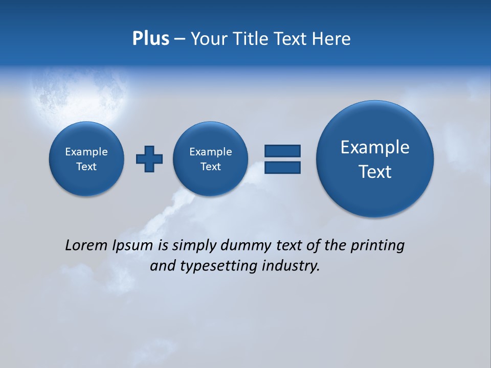 Deep Blue Astronomy PowerPoint Template