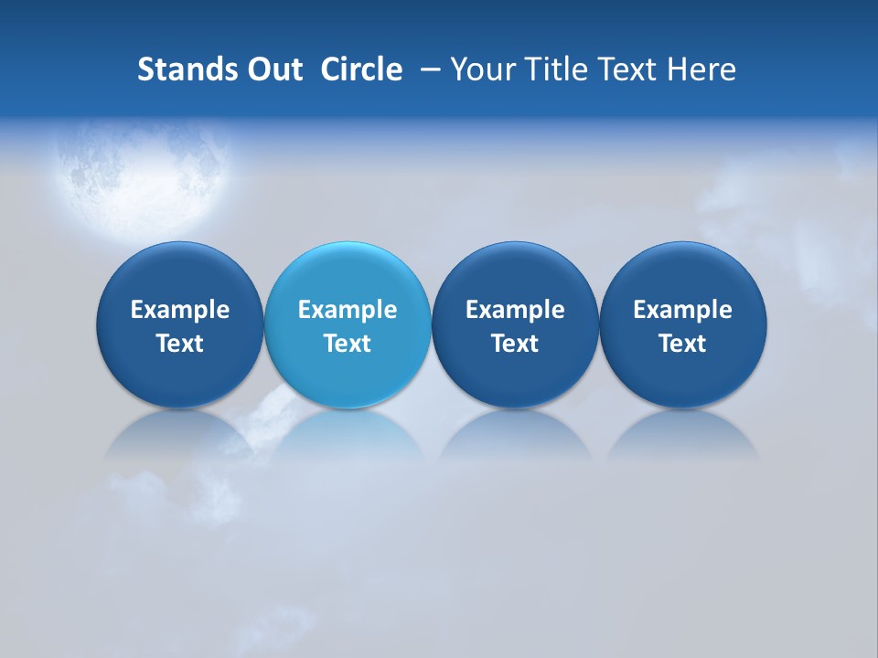 Deep Blue Astronomy PowerPoint Template