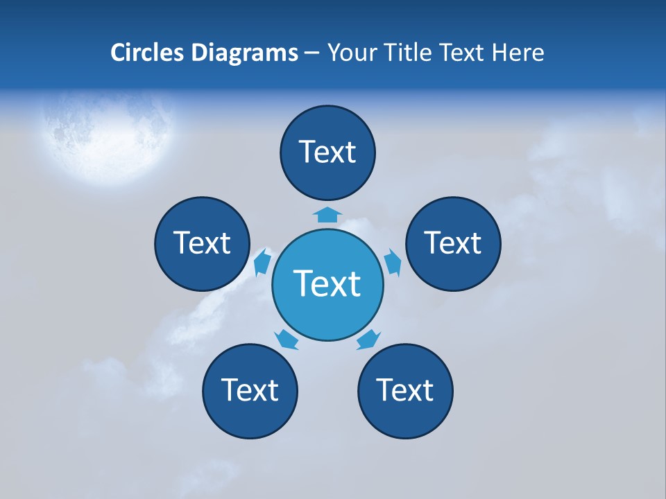 Deep Blue Astronomy PowerPoint Template