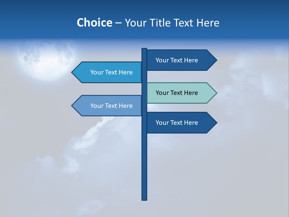 Deep Blue Astronomy PowerPoint Template