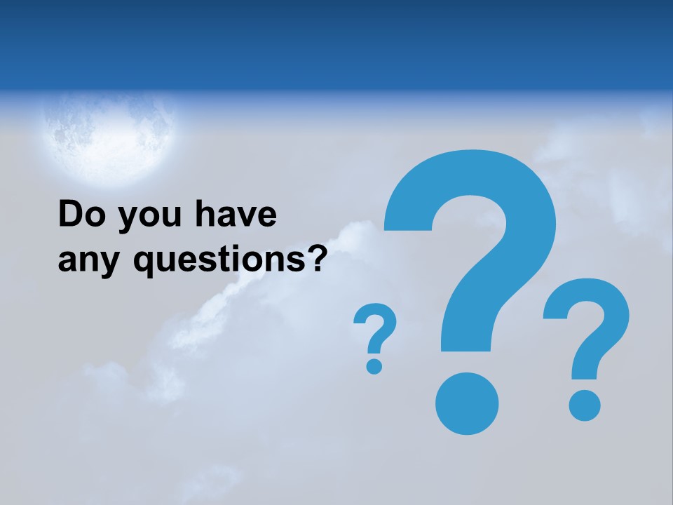 Deep Blue Astronomy PowerPoint Template