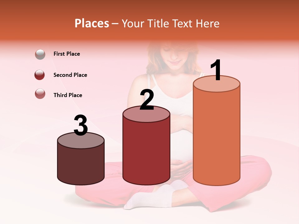 Pose Belly Parent PowerPoint Template