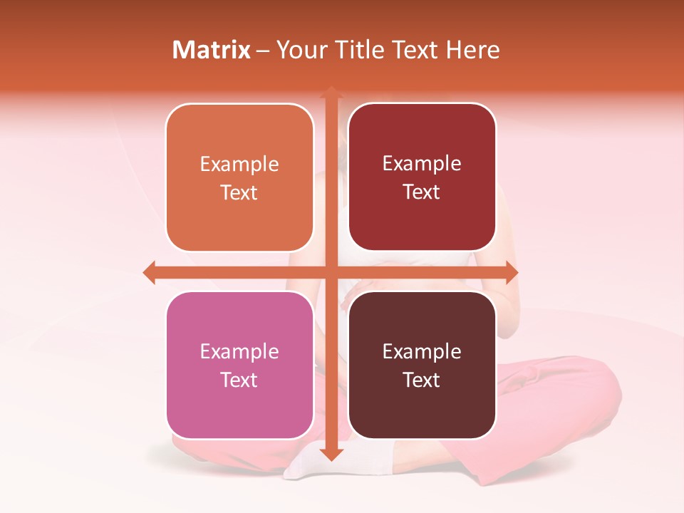 Pose Belly Parent PowerPoint Template