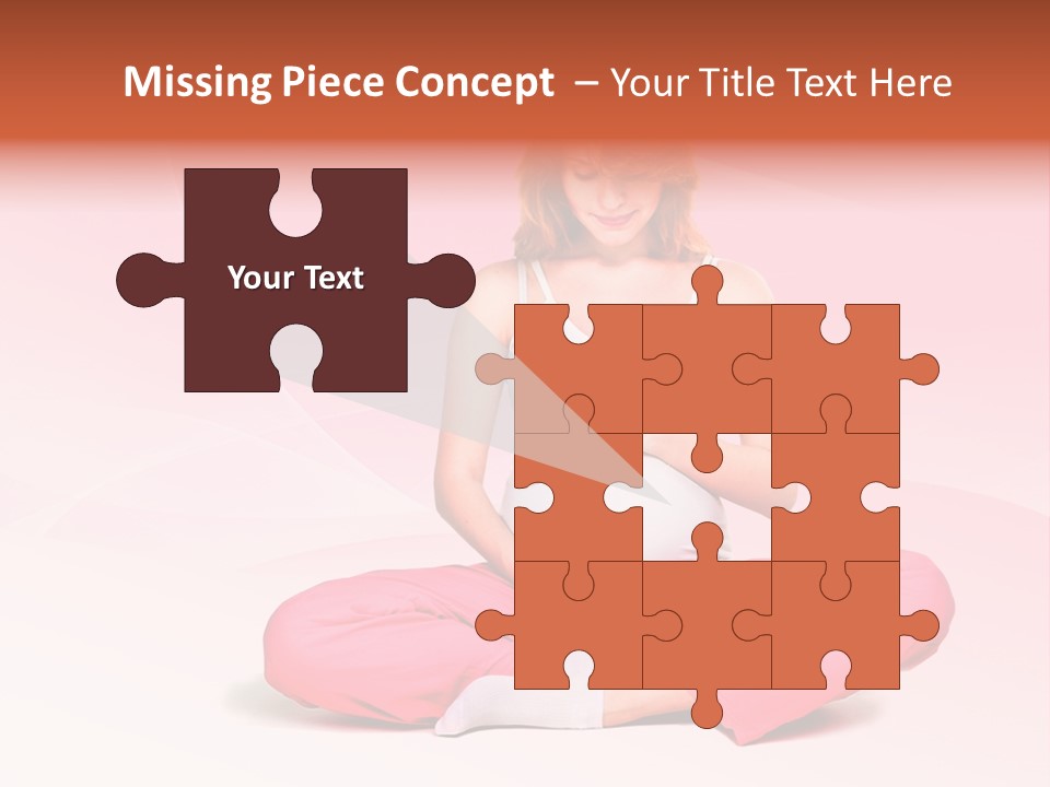 Pose Belly Parent PowerPoint Template