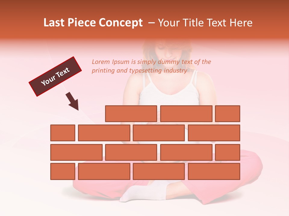 Pose Belly Parent PowerPoint Template