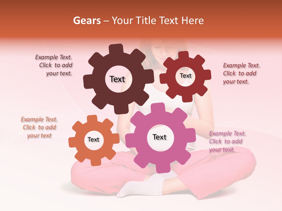 Pose Belly Parent PowerPoint Template