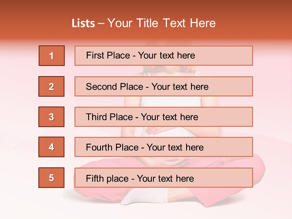 Pose Belly Parent PowerPoint Template