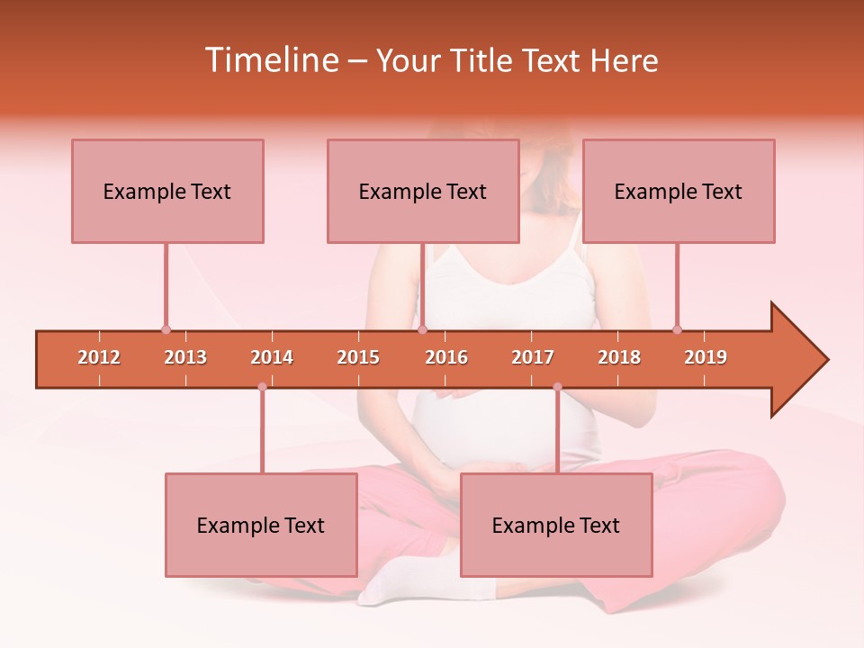 Pose Belly Parent PowerPoint Template