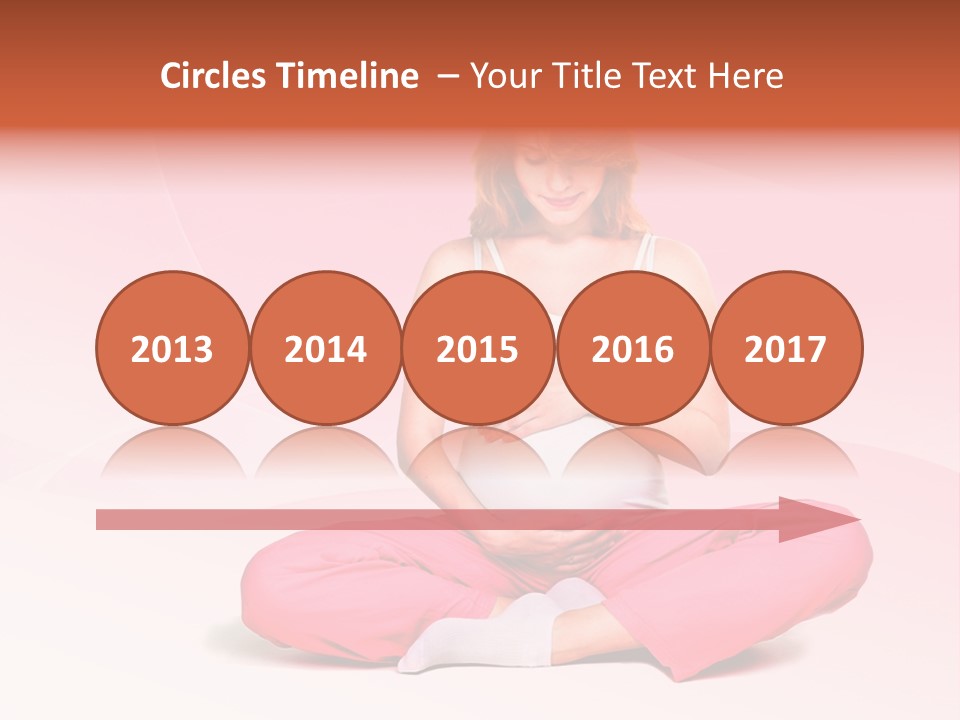 Pose Belly Parent PowerPoint Template