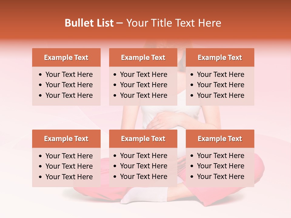 Pose Belly Parent PowerPoint Template