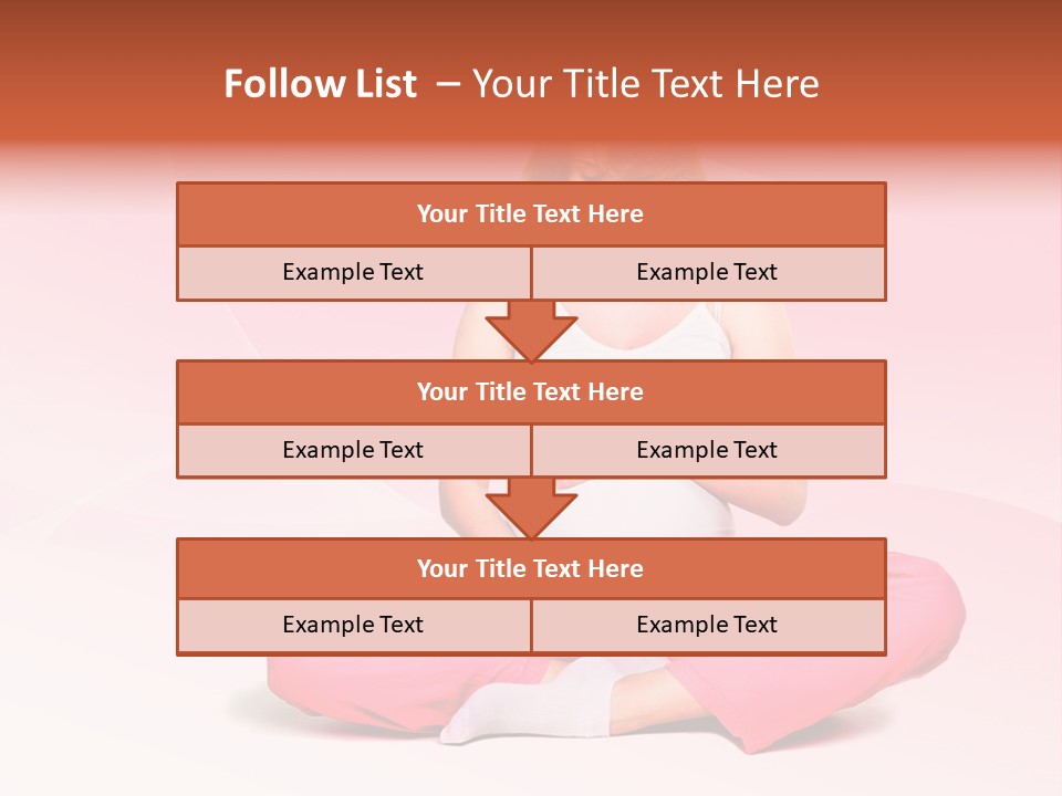 Pose Belly Parent PowerPoint Template
