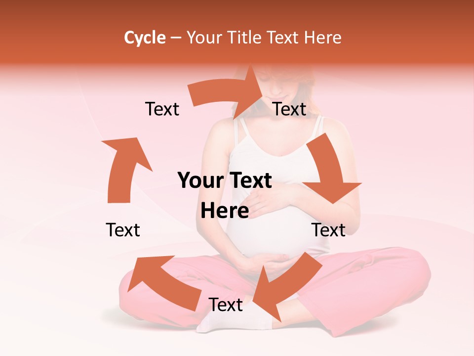 Pose Belly Parent PowerPoint Template