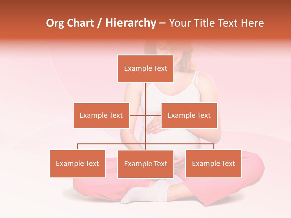 Pose Belly Parent PowerPoint Template