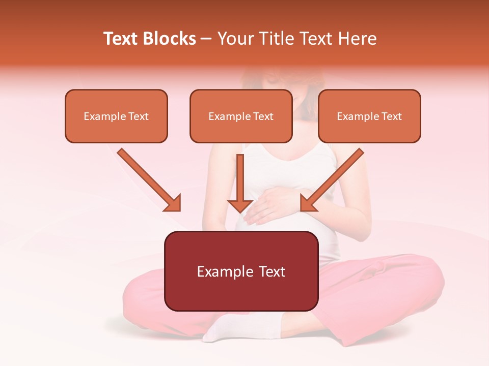 Pose Belly Parent PowerPoint Template