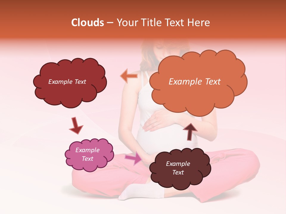 Pose Belly Parent PowerPoint Template