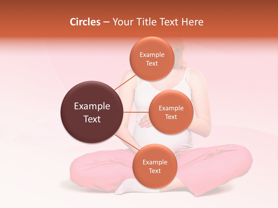 Pose Belly Parent PowerPoint Template