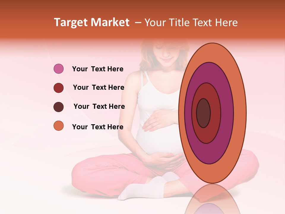 Pose Belly Parent PowerPoint Template