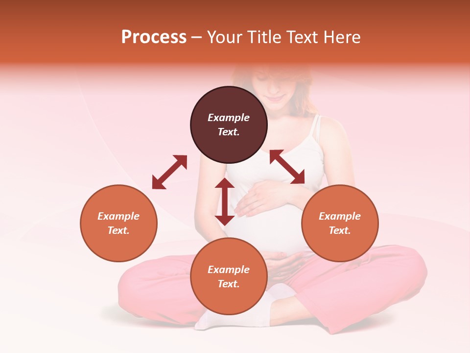 Pose Belly Parent PowerPoint Template