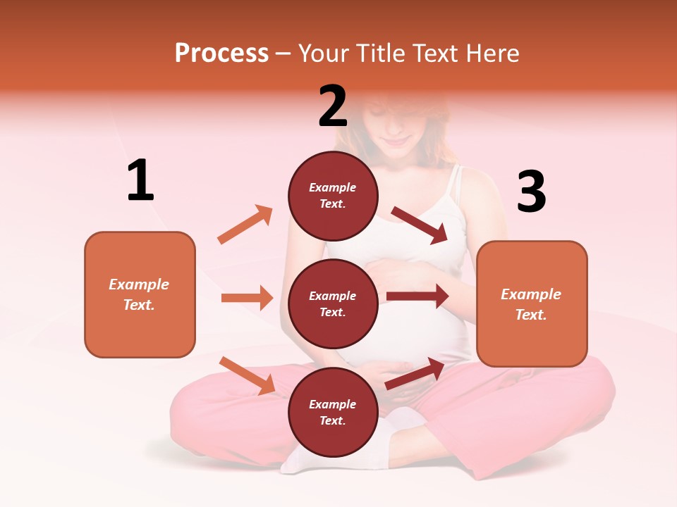 Pose Belly Parent PowerPoint Template