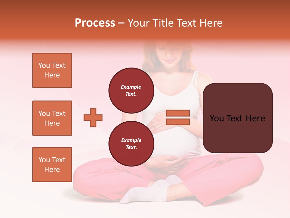 Pose Belly Parent PowerPoint Template
