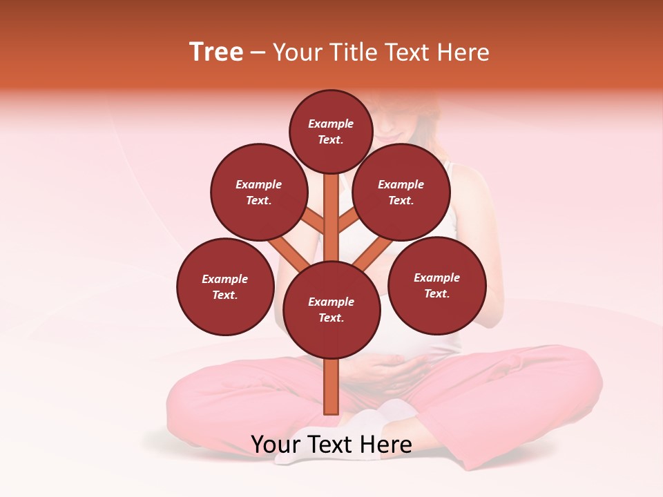 Pose Belly Parent PowerPoint Template