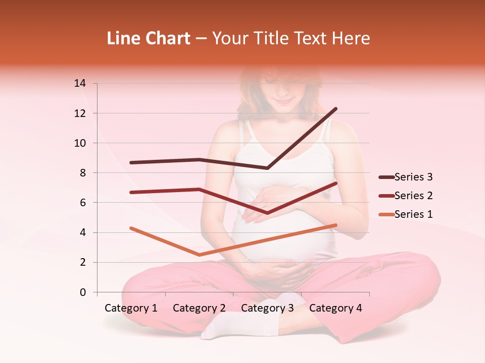 Pose Belly Parent PowerPoint Template